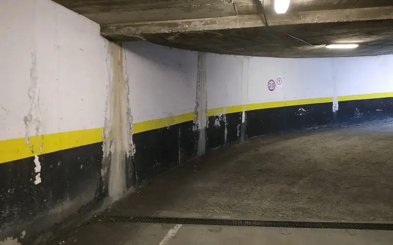 Rampa de aparcamiento de cuatro sótanos, Tres Cantos