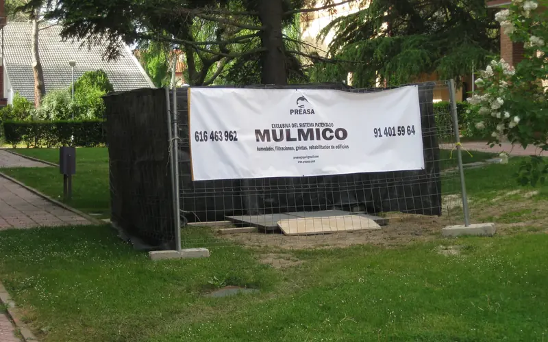 Urbanización con tomografía eléctrica previa, Cerceda